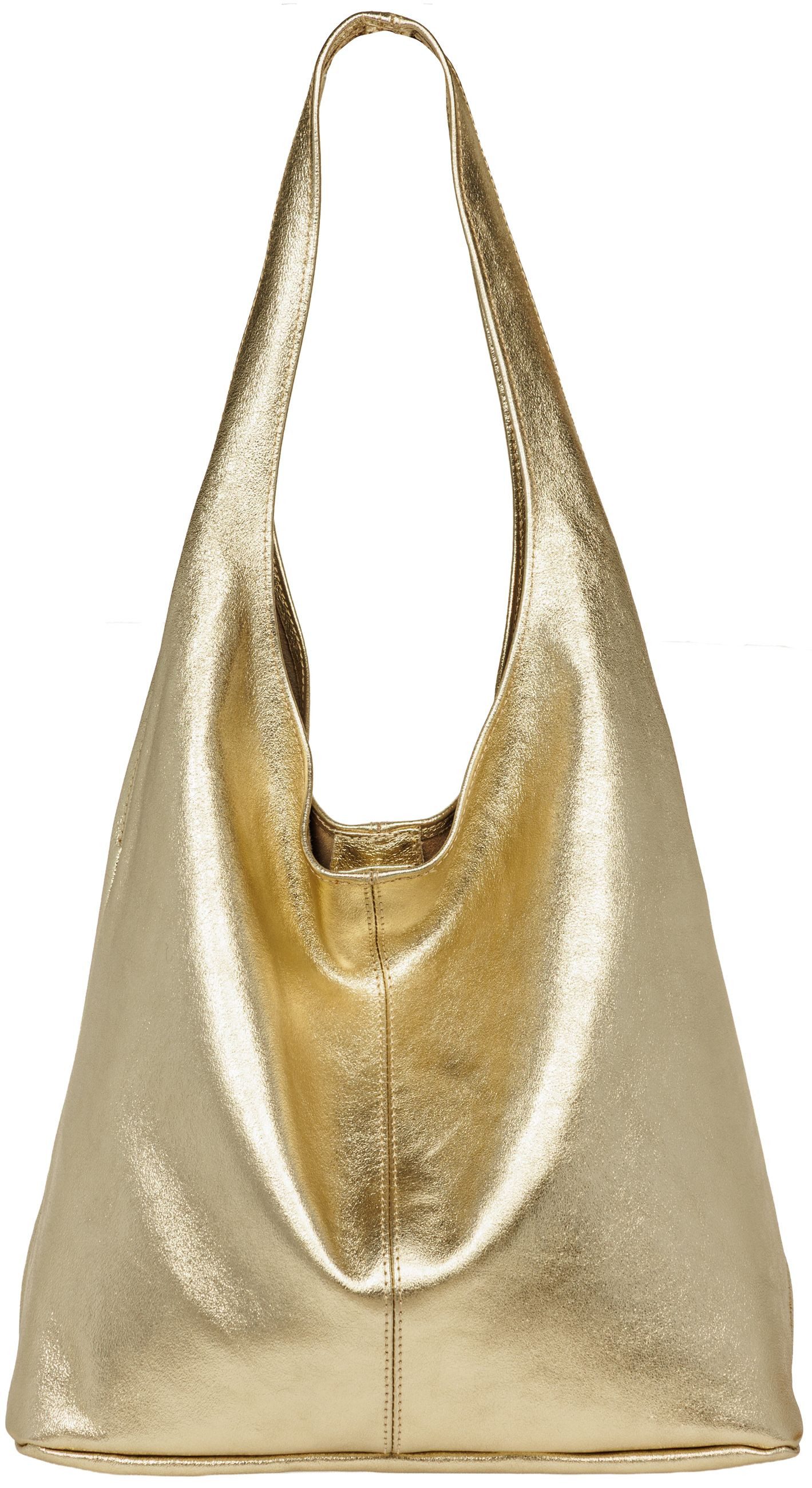 Caspar Schultertasche große Damen Wildleder Tasche günstig online kaufen