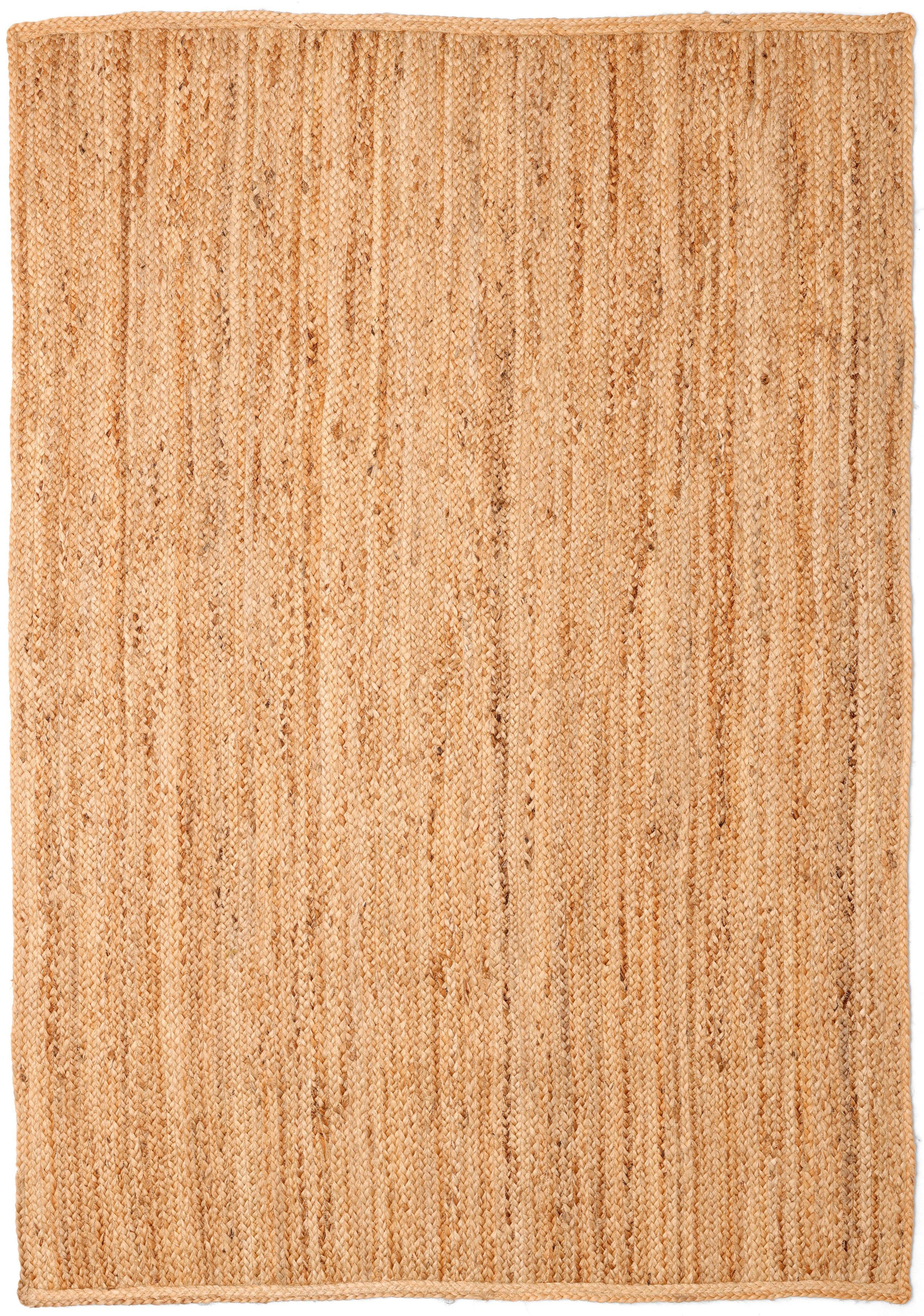 my home Teppich »Bjarka«, rechteckig, 10 mm Höhe, meliert, 100% Jute, handg günstig online kaufen