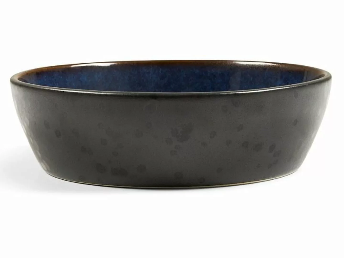 Bitz Black Bowl matt black / shiny dark blue 18 cm (schwarz) günstig online kaufen