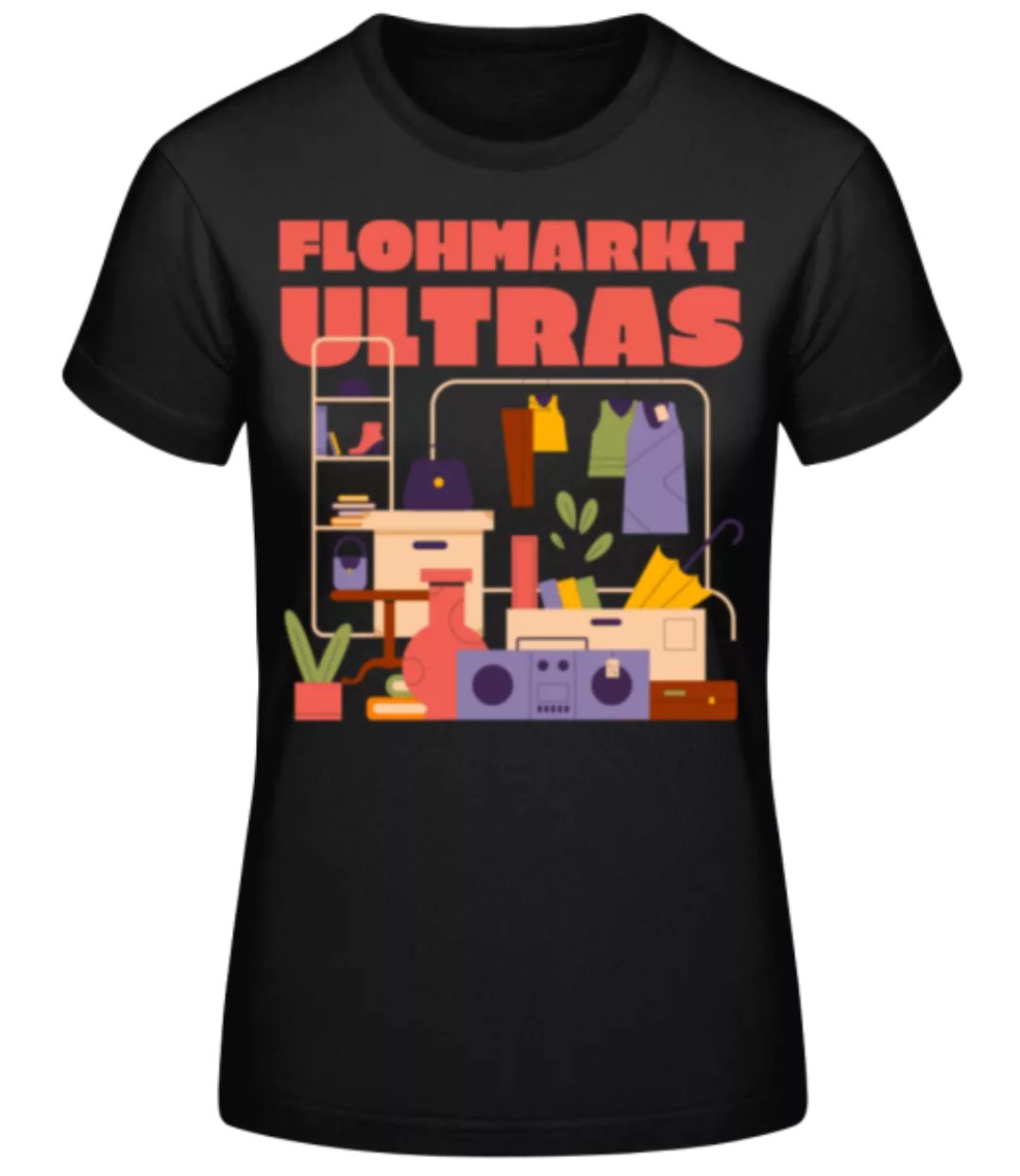 Flohmarkt Ultras · Frauen Basic T-Shirt günstig online kaufen