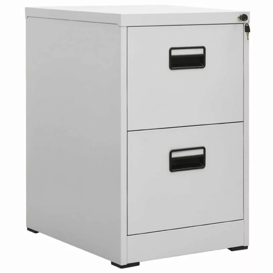 Vidaxl Aktenschrank Hellgrau 46x62x72,5 Cm Stahl günstig online kaufen