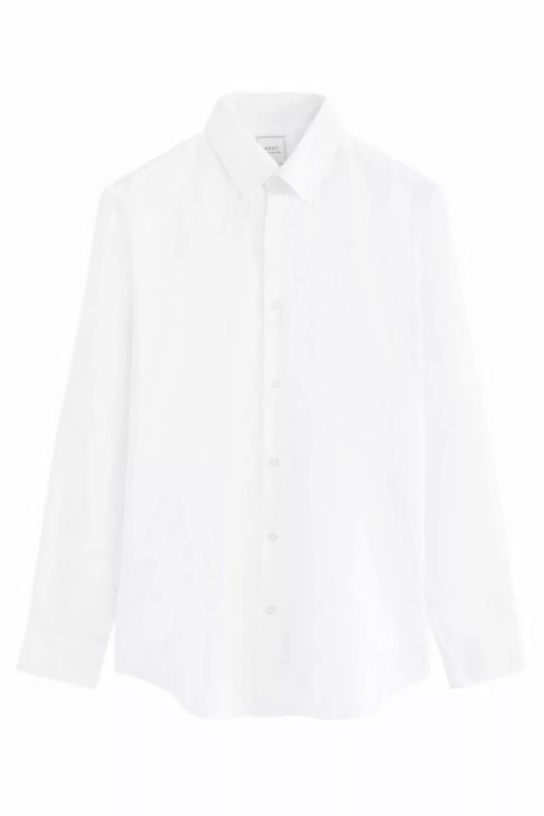 Next Langarmhemd Pflegeleichtes Oxford-Hemd mit Sportmanschetten (1-tlg) günstig online kaufen