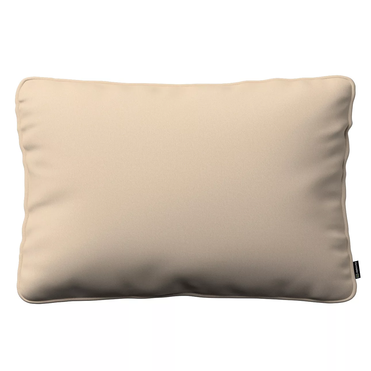 Kissenhülle Gabi mit Paspel 60x40cm, creme-beige, 60 x 40 cm, Living (106-1 günstig online kaufen