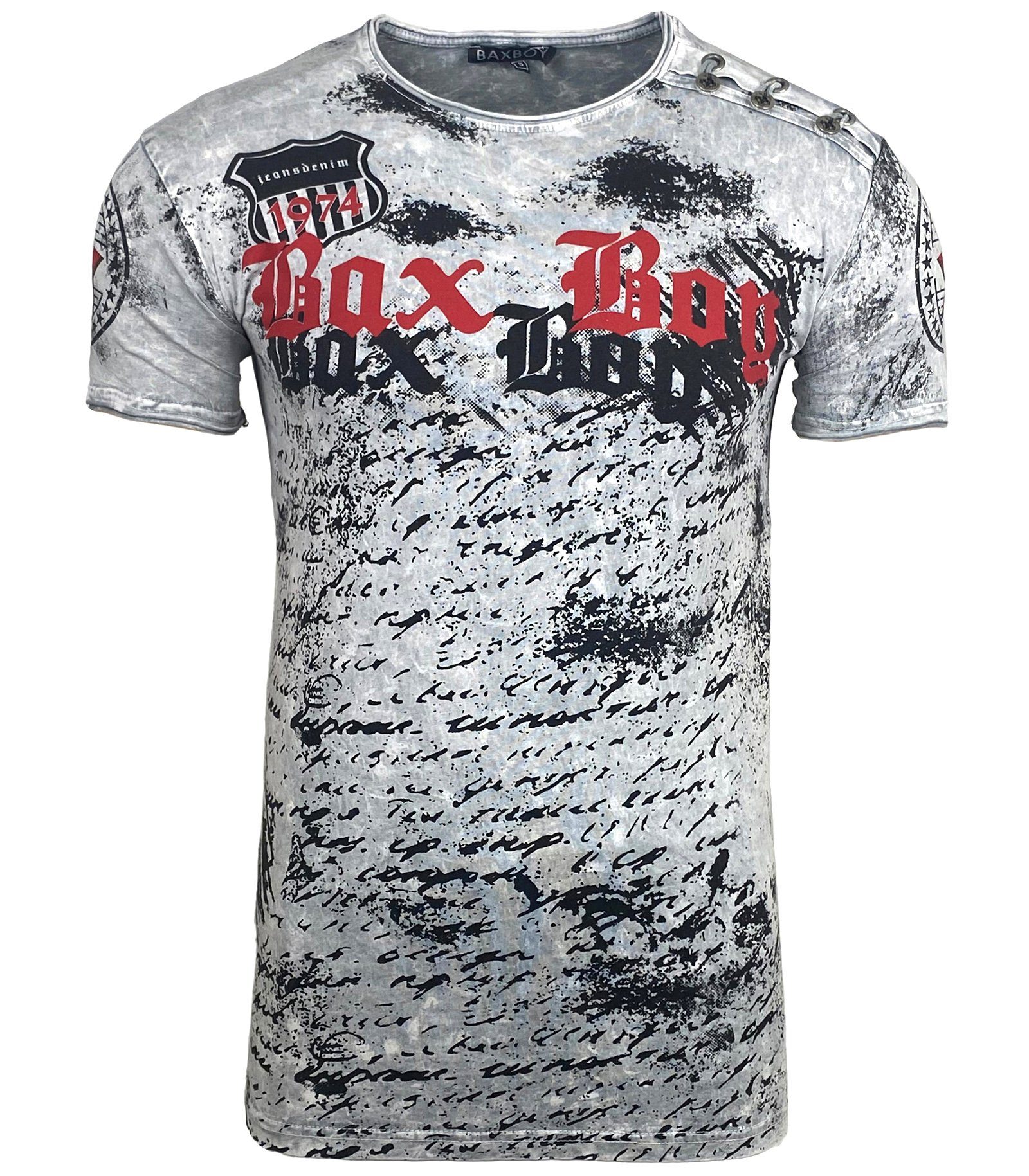 Baxboy T-Shirt Baxboy Batik style Herren günstig online kaufen