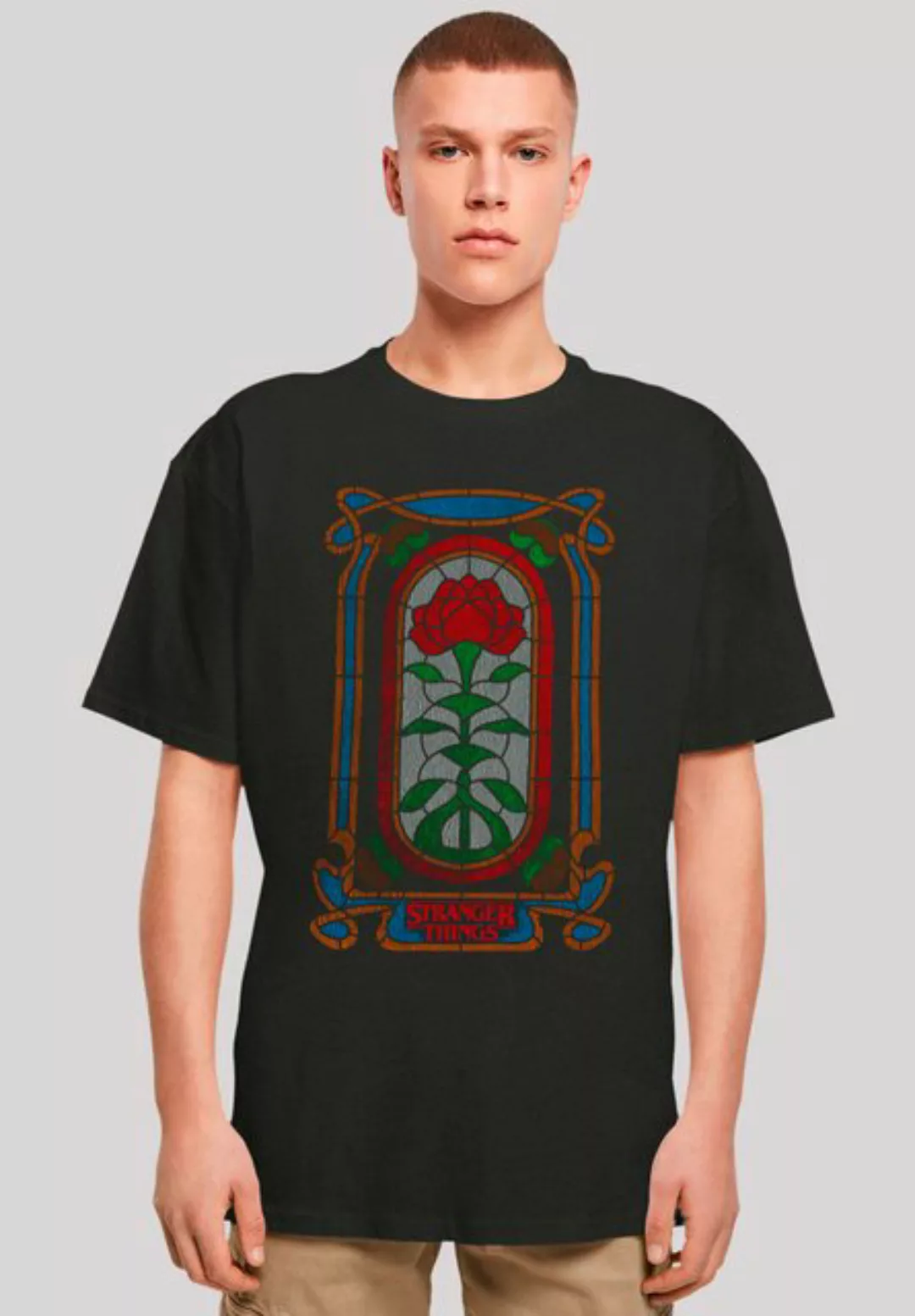 F4NT4STIC T-Shirt "Stranger Things Rose Window", Premium Qualität günstig online kaufen