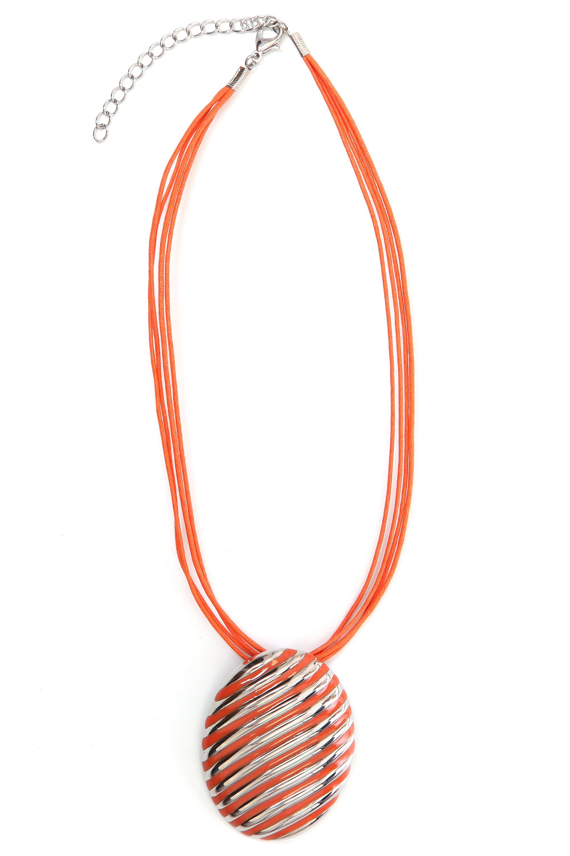 COLLEZIONE ALESSANDRO Kette mit Anhänger "Beverly", mit bemalten Anhänger günstig online kaufen