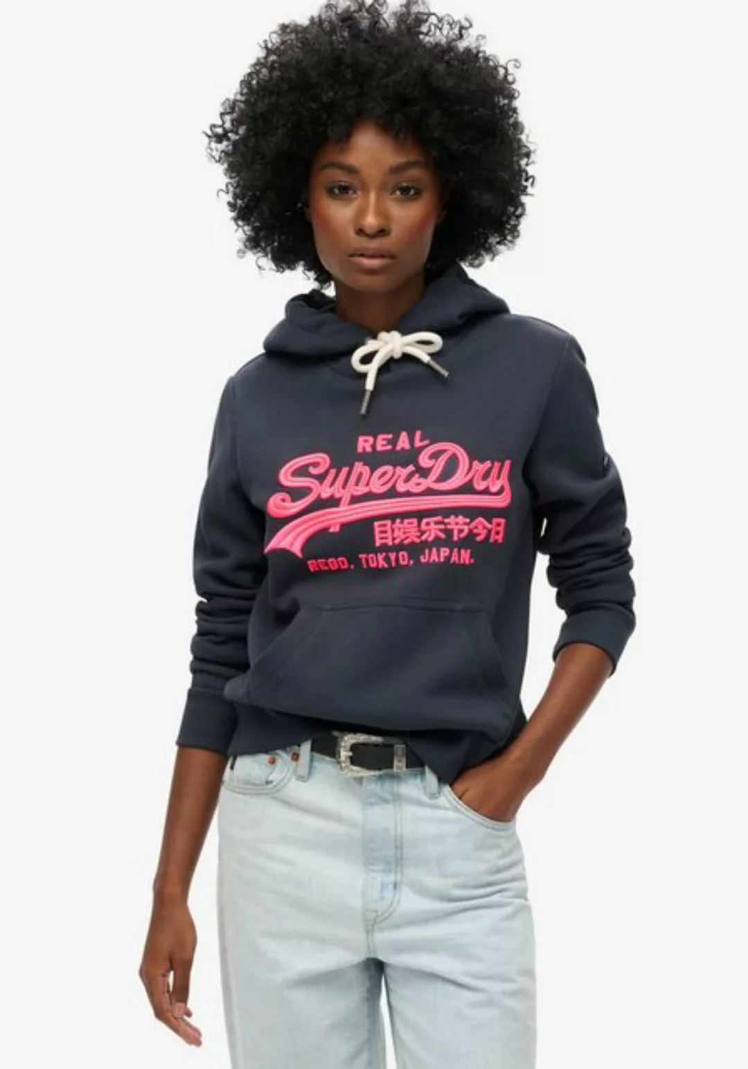 Superdry Kapuzensweatshirt "NEON VL EMB GRAPHIC HOODIE" günstig online kaufen