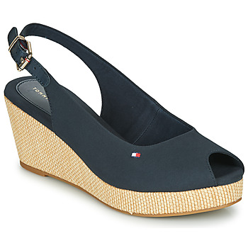 Tommy Hilfiger  Sandalen ICONIC ELBA SLING BACK WEDGE günstig online kaufen