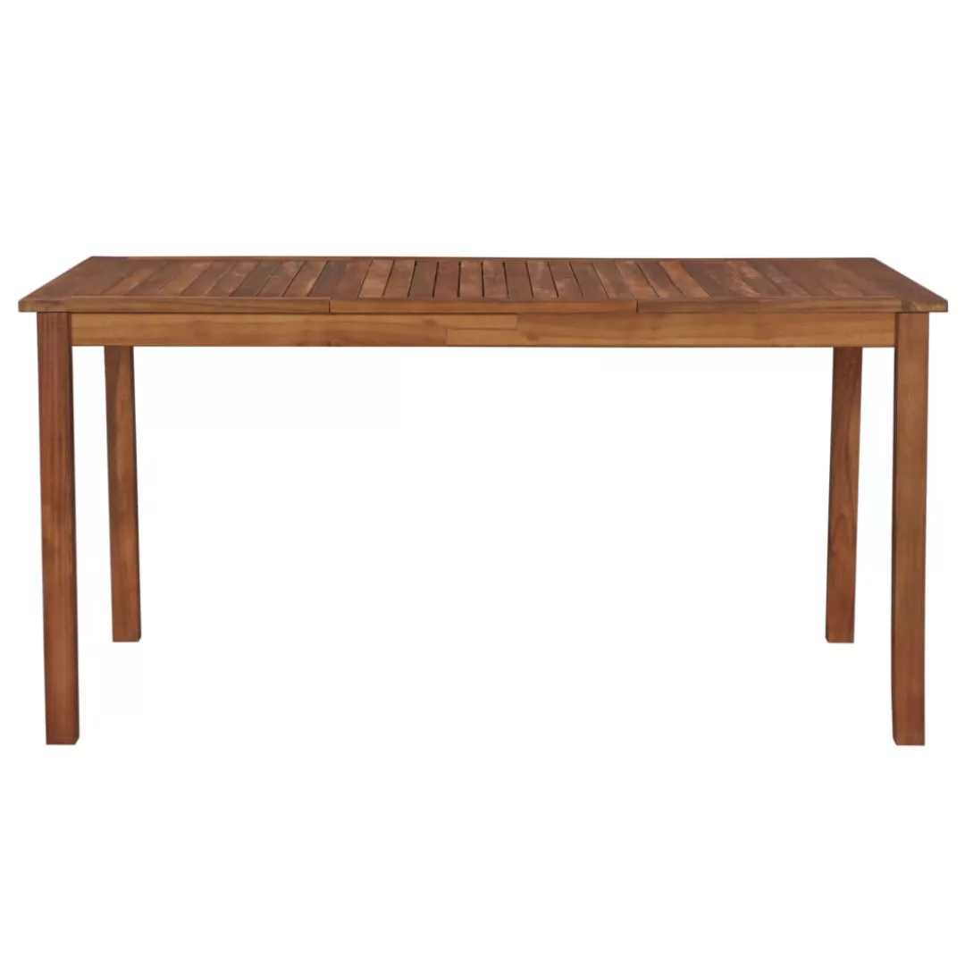 Gartentisch 150x90x74 Cm Akazie Massivholz günstig online kaufen