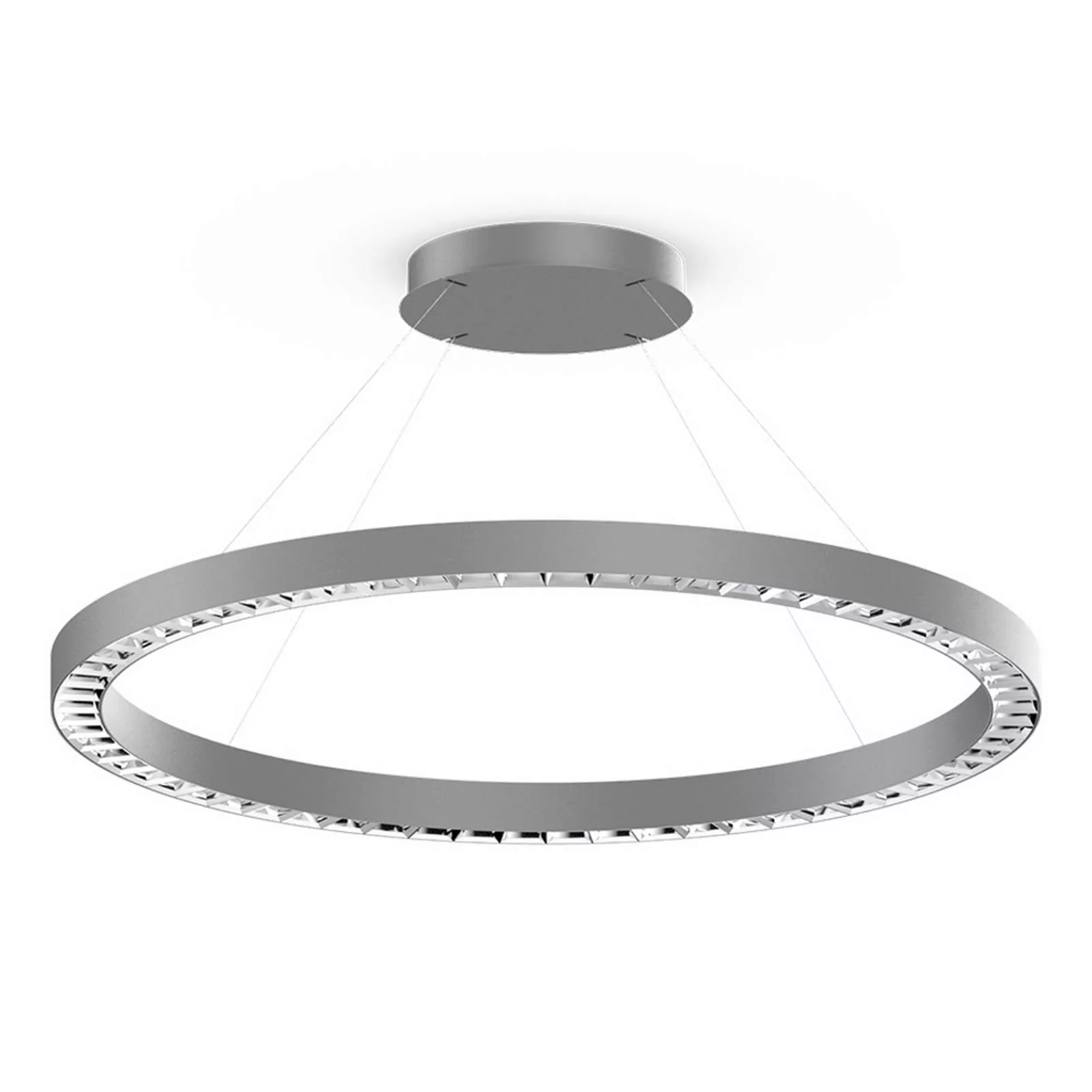 XAL Beto LED-Hängeleuchte Ø80cm DALI down 840 grau günstig online kaufen