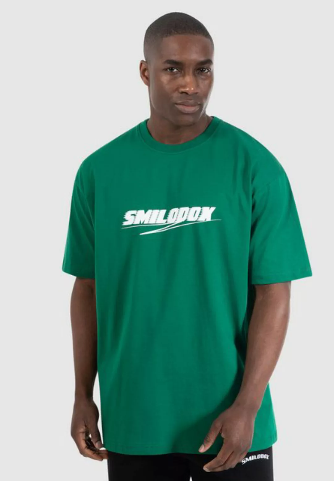 Smilodox T-Shirt Blake 100% Baumwolle günstig online kaufen