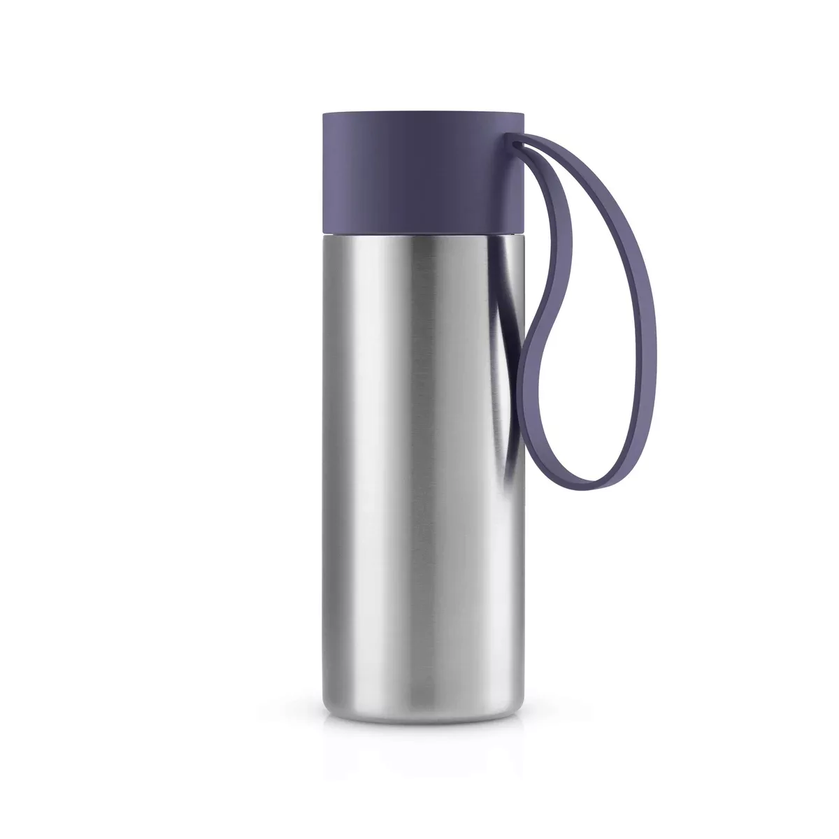 Eva Solo - To Go Cup Thermosflasche 350ml - violettblau/Edelstahl/H x Ø 20x günstig online kaufen