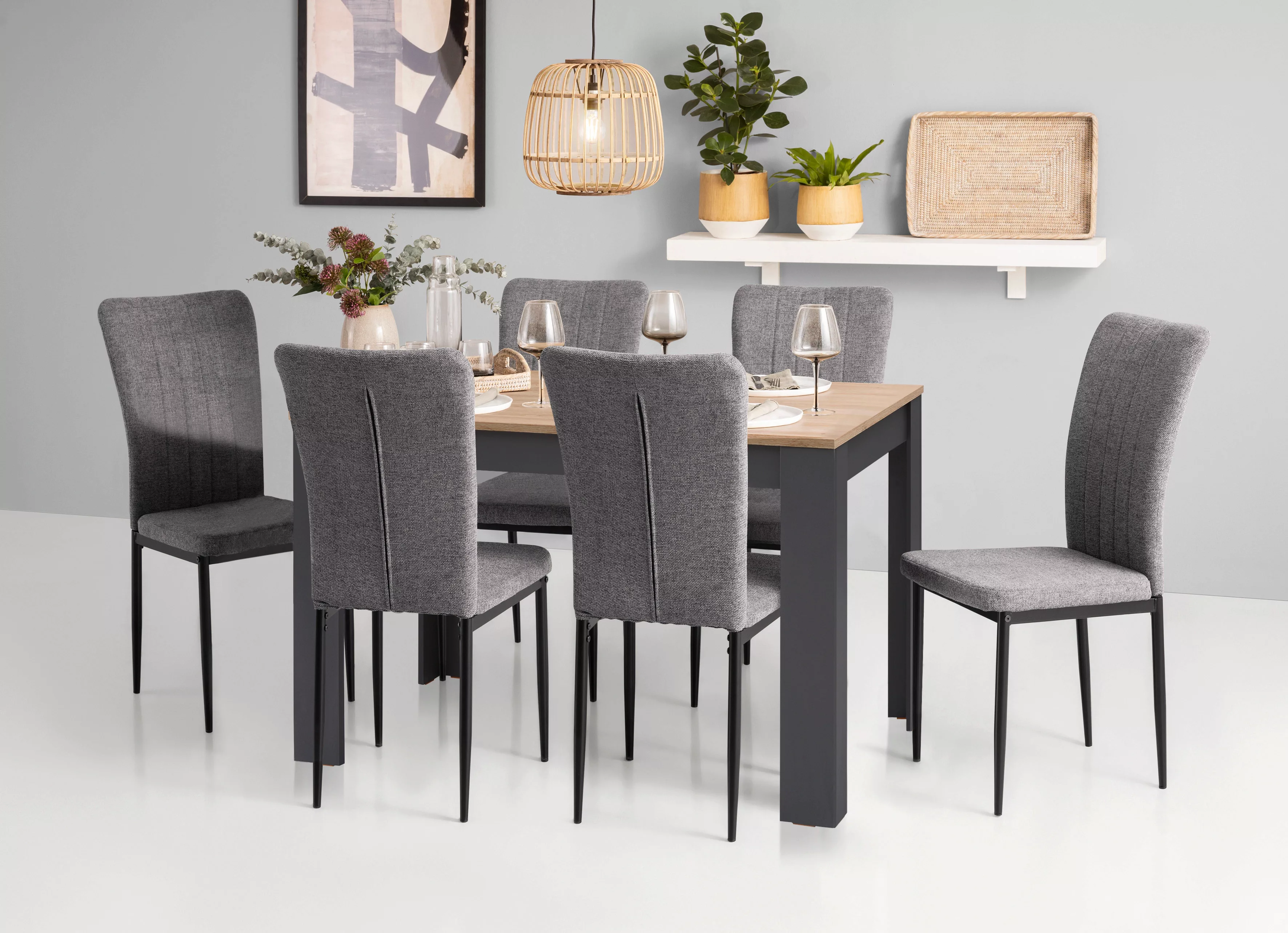 Home affaire Essgruppe "Bergamo", (Set, 5 tlg.), moderne 5 - teilige Essgru günstig online kaufen