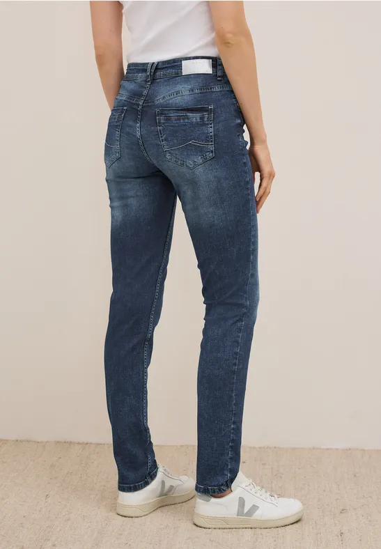 Cecil Gerade Jeans, Middle Waist günstig online kaufen