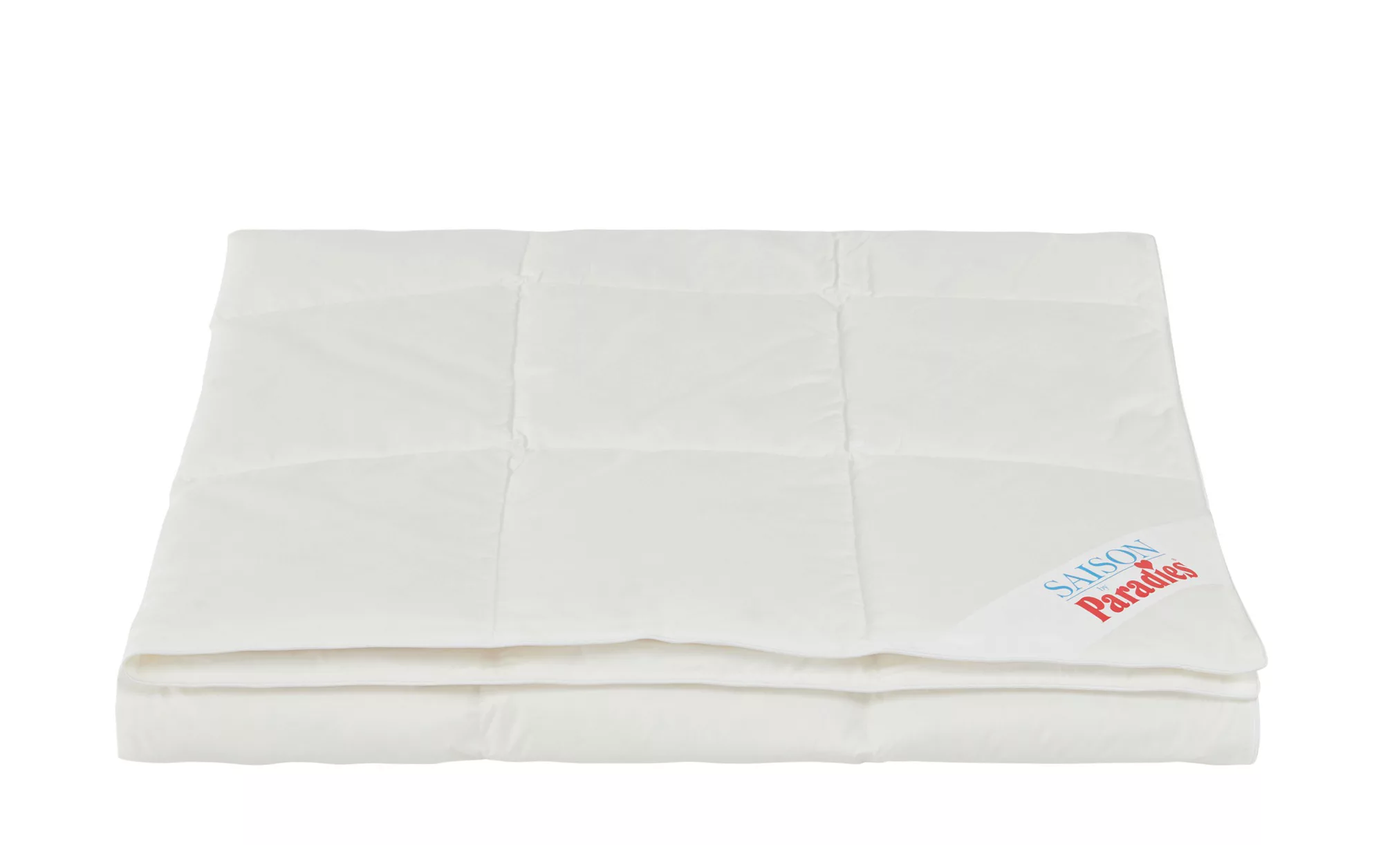 Paradies Daunenbett  Marina - weiß - 135 cm - Bettwaren > Bettdecken > Somm günstig online kaufen