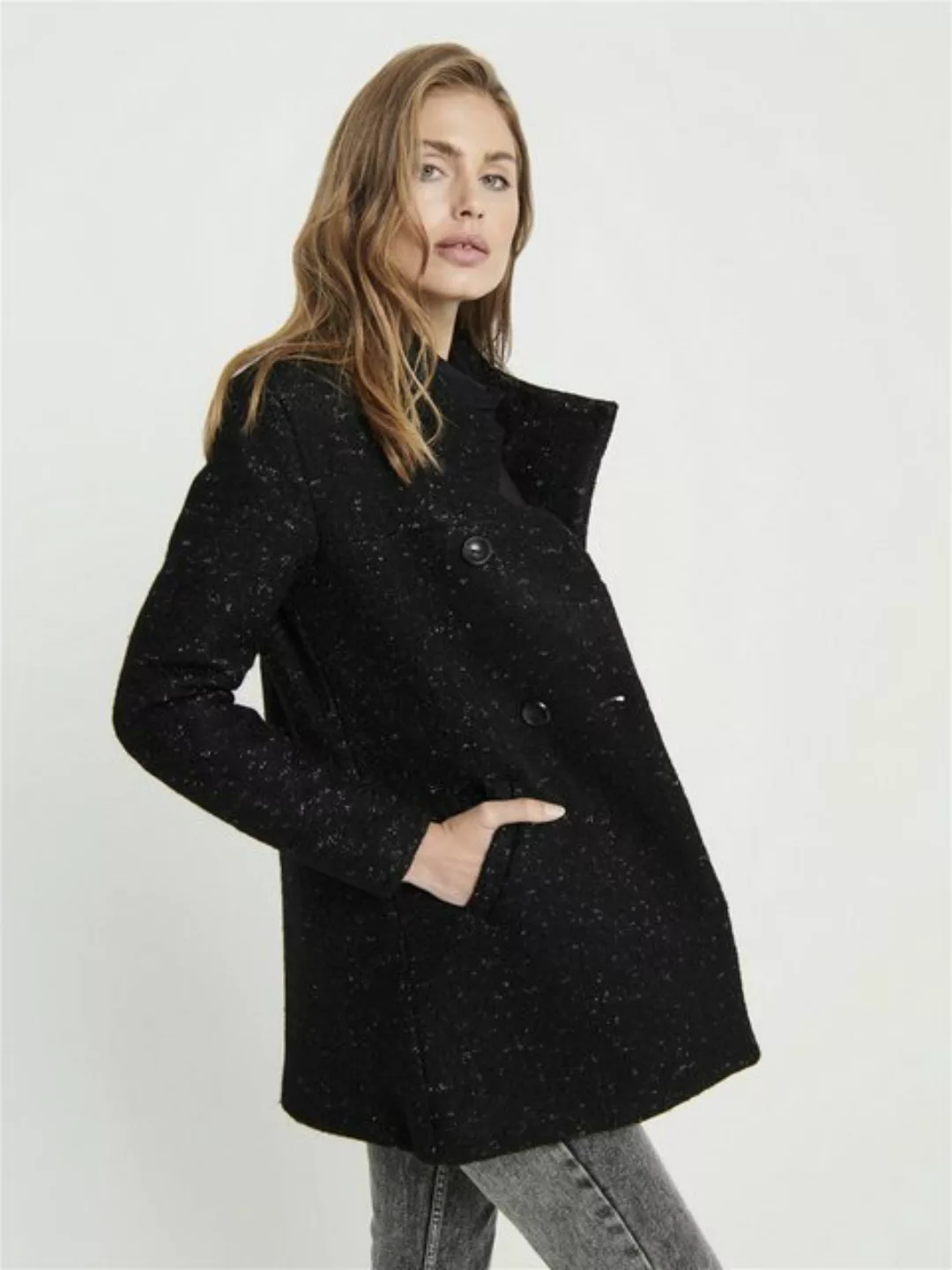 ONLY Langjacke ONLNEWSOPHIA WOOL COAT OTW CC mit Wolle günstig online kaufen