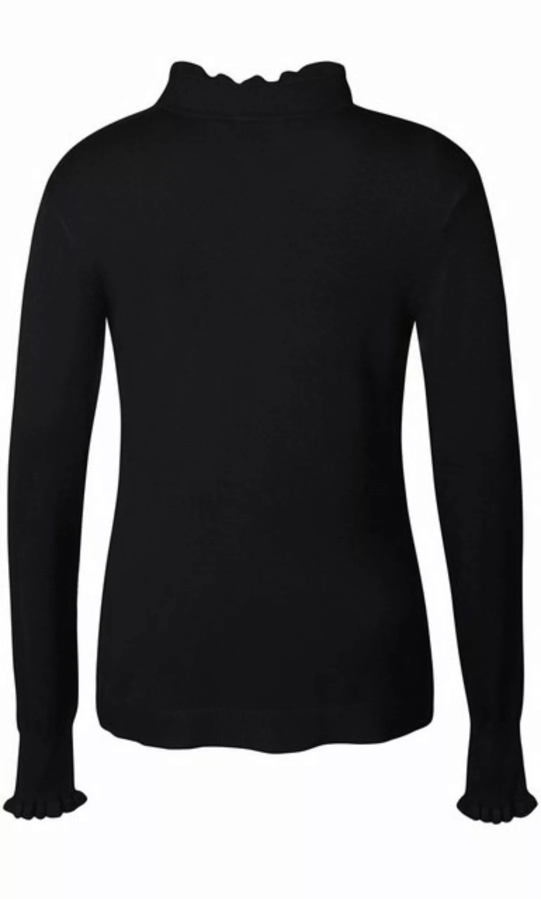 ZE-ZE Nordic Stehkragenpullover Pullover Norma schwarz Stehkragen günstig online kaufen