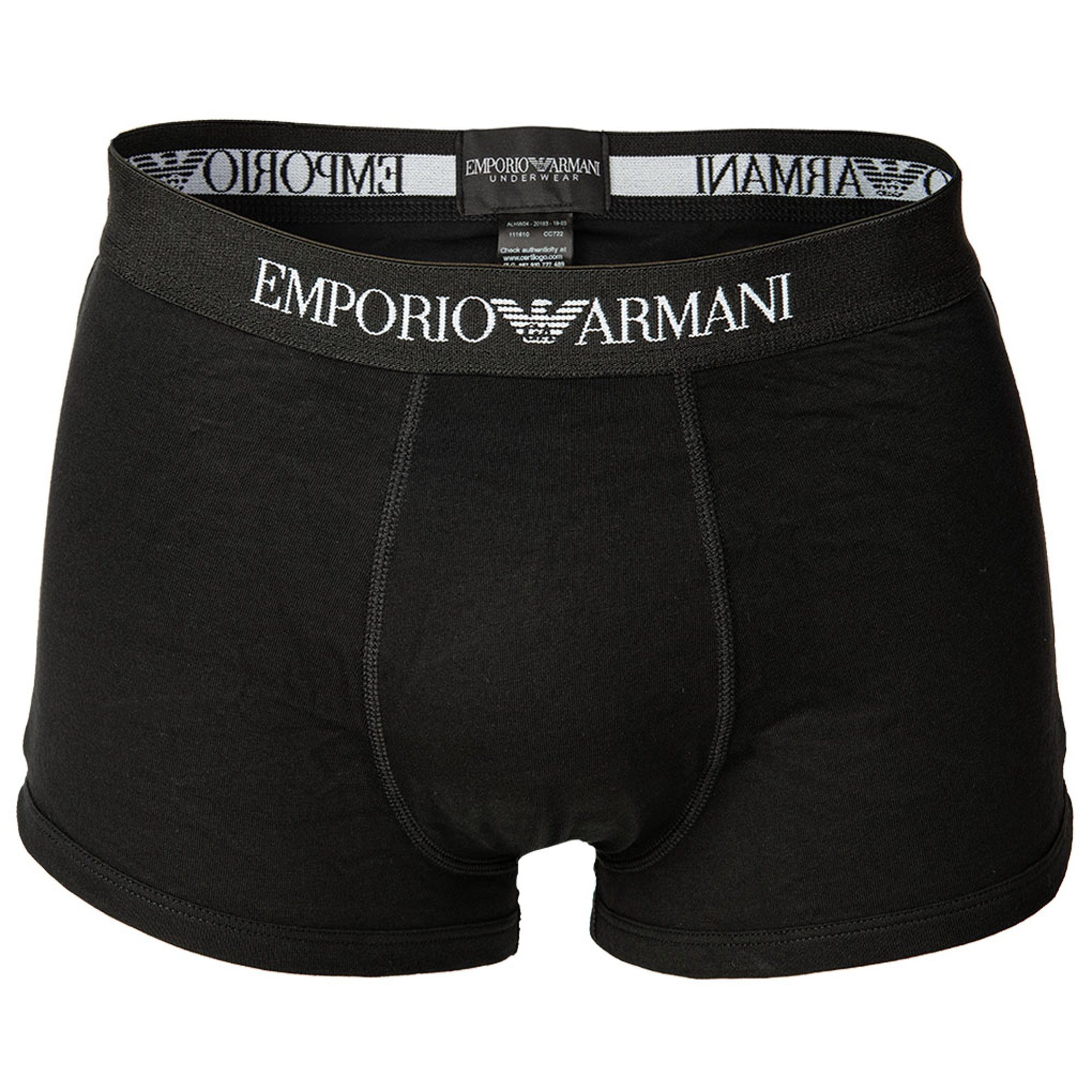 Emporio Armani Trunk Pure Cotton (3-St) günstig online kaufen