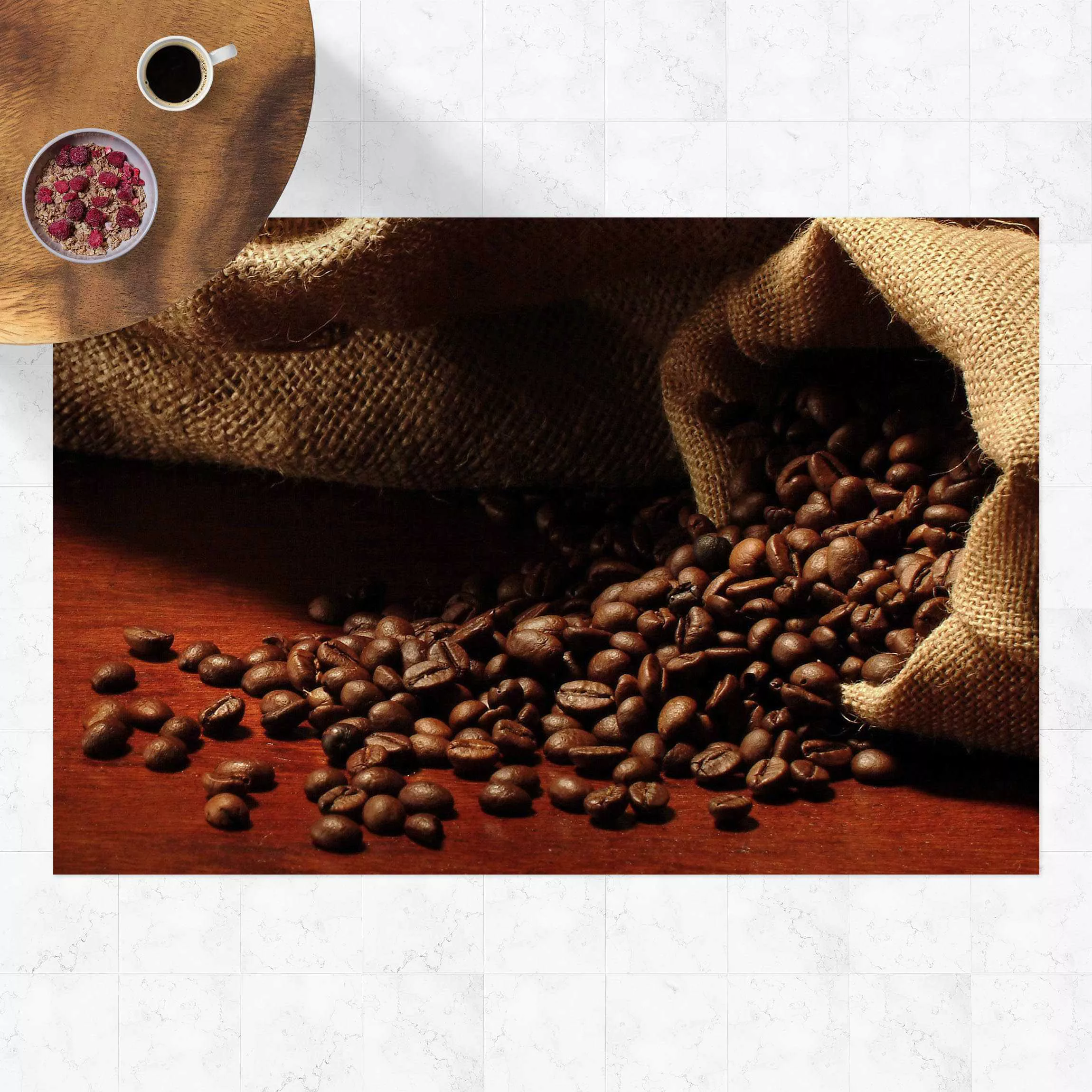 Vinyl-Teppich Dulcet Coffee günstig online kaufen
