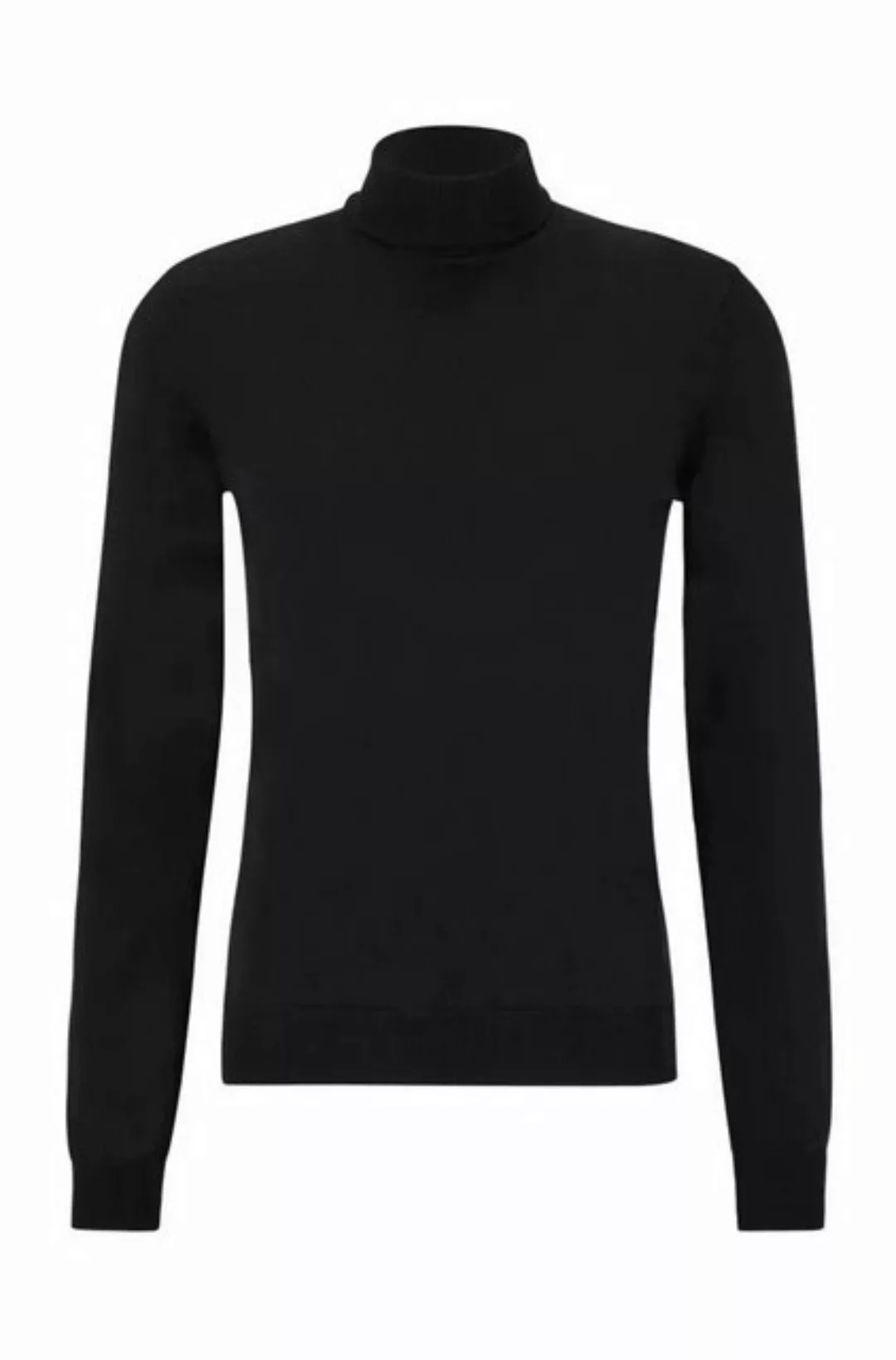 HUGO Rollkragenpullover Slim-Fit Rollkragenpullover aus Schurwolle (1-tlg) günstig online kaufen