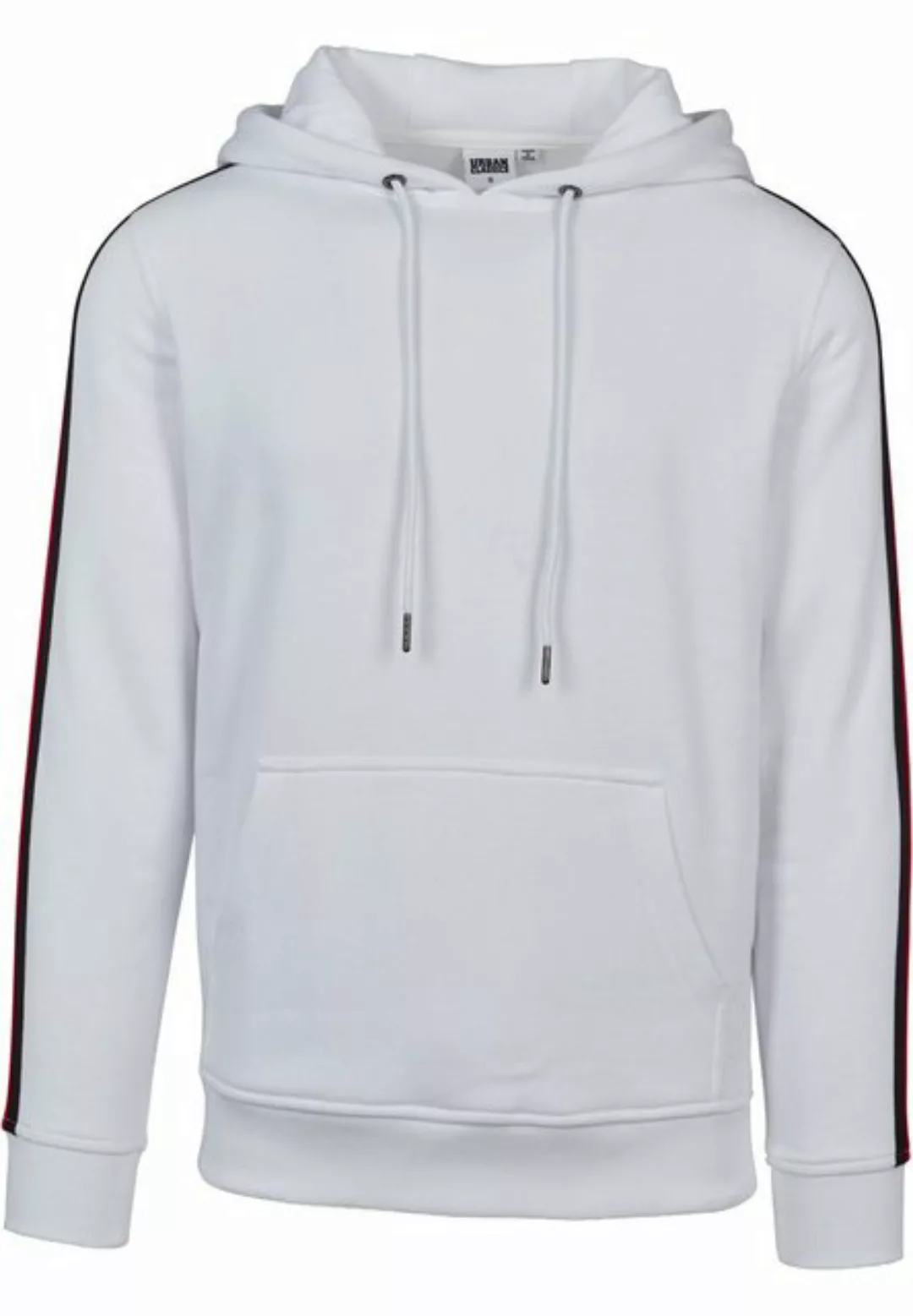 URBAN CLASSICS Kapuzensweatshirt Urban Classics Herren Stripe Shoulder Hood günstig online kaufen