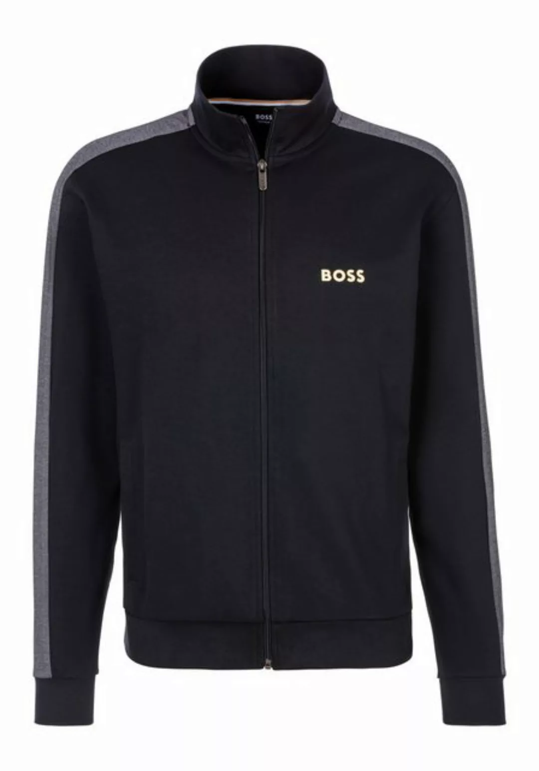 BOSS Sweatjacke Tracksuit Jacket mit Reißverschluss am Kragen günstig online kaufen