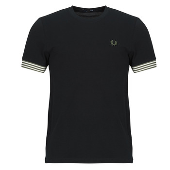 Fred Perry  T-Shirt STRIPED CUFF T-SHIRT günstig online kaufen