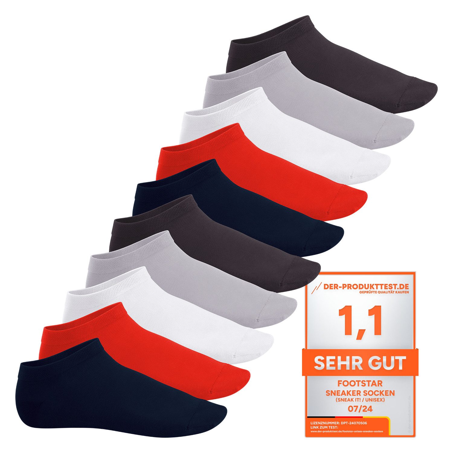 Footstar Füßlinge EVERYDAY! 10 Paar / günstig online kaufen
