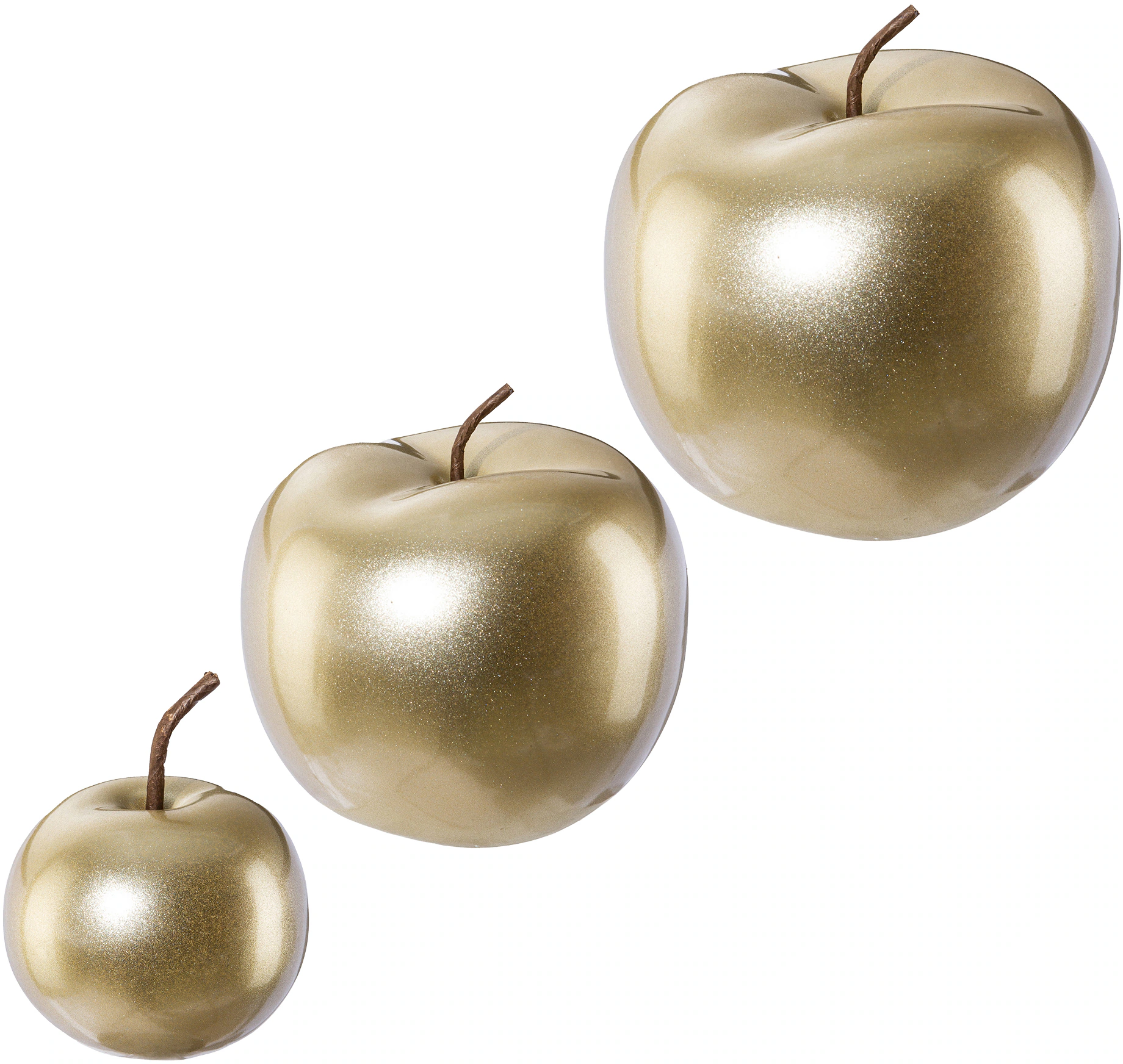 Creativ home Dekokugel "Weihnachtsdeko", Apfel aus Keramik günstig online kaufen