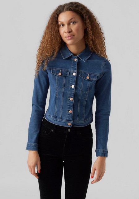 Vero Moda Jeansjacke VMLUNA LS SLIM DNM JACKET MIX GA NOOS günstig online kaufen