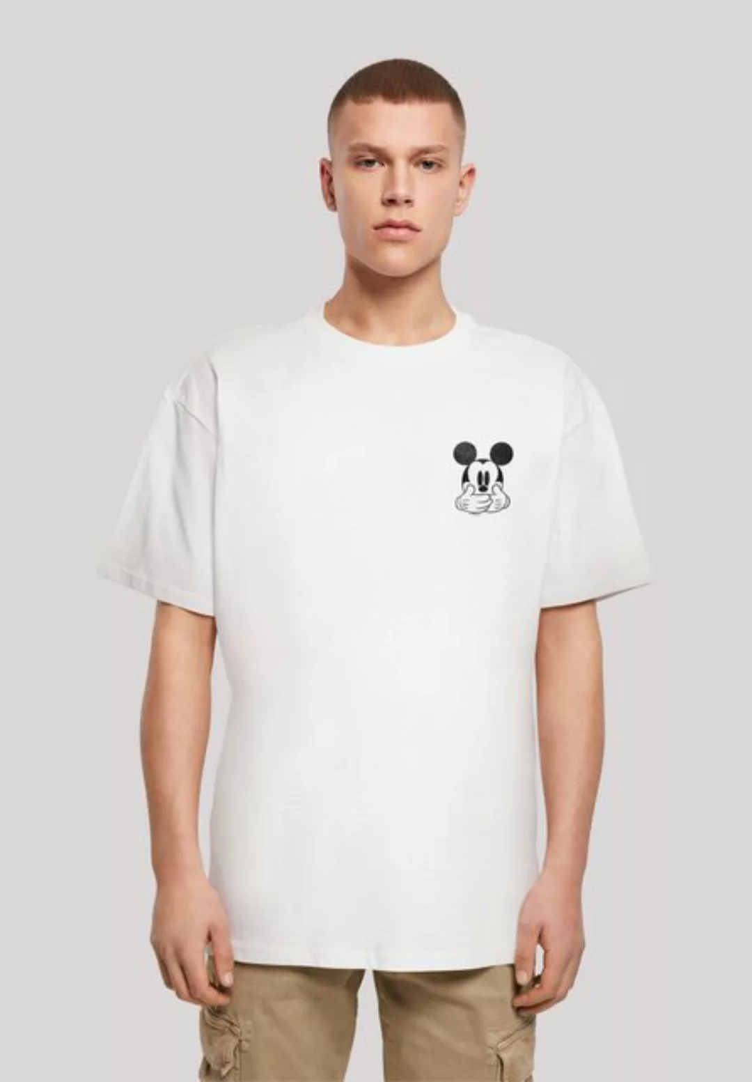 F4NT4STIC T-Shirt "Disney Micky Maus Don’t Speak Pocket", Print günstig online kaufen