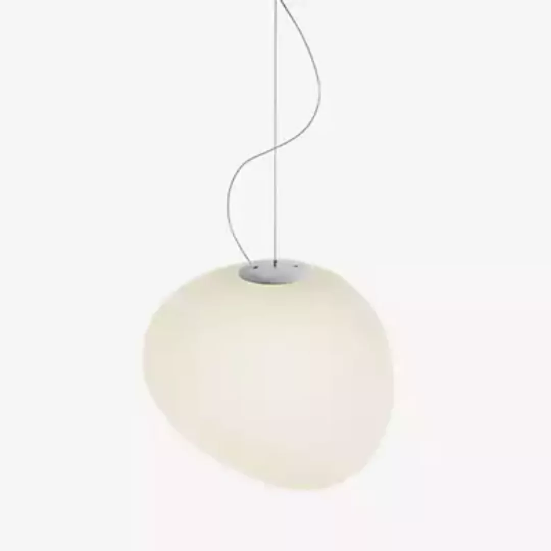 Foscarini Gregg Pendelleuchte LED, weiß - dimmbar - ø31 cm günstig online kaufen