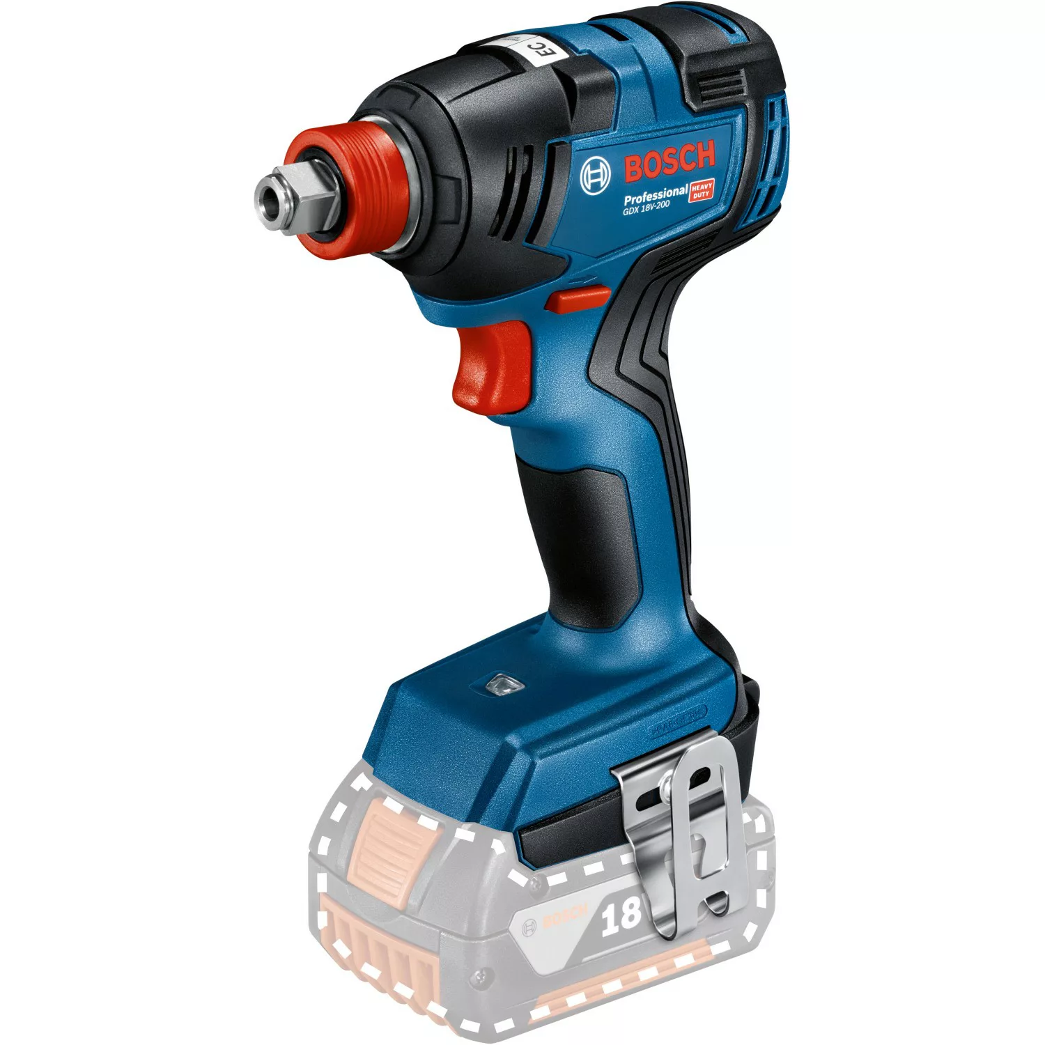 Bosch Professional Akku-Drehschlagschrauber GDX 18V-200 Solo günstig online kaufen