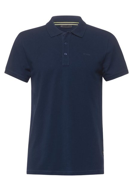 STREET ONE MEN Poloshirt, in Unifarbe günstig online kaufen