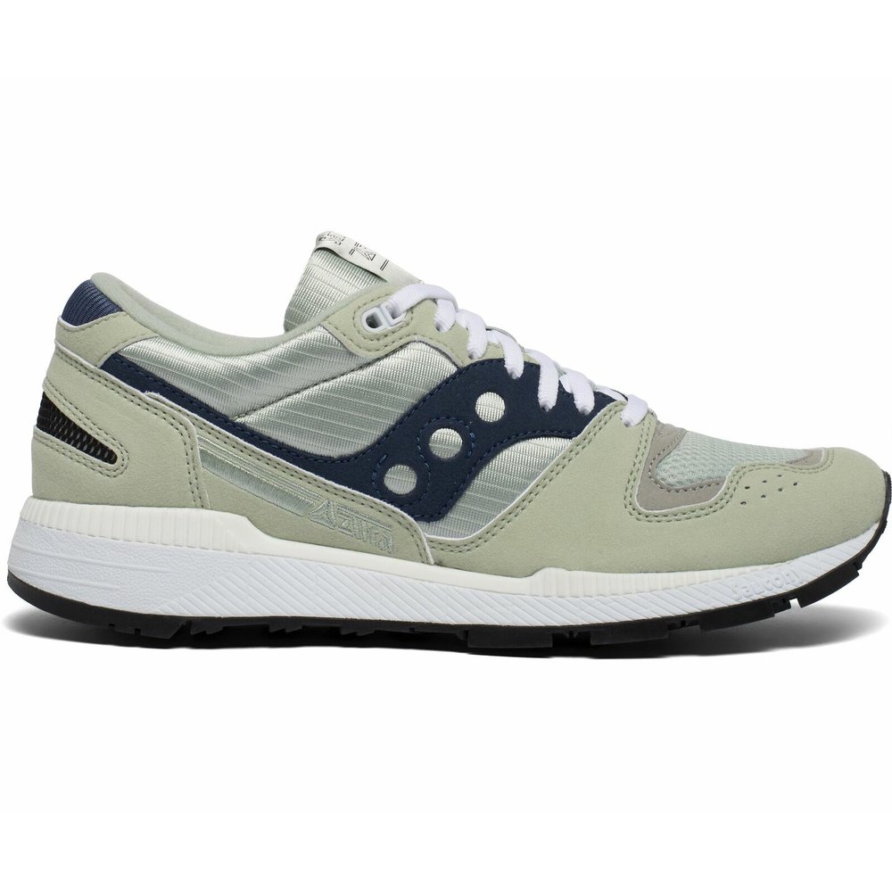 Saucony Turnschuhe Saucony Azura Seafoam EU 41 Kaki / Dark Blue günstig online kaufen