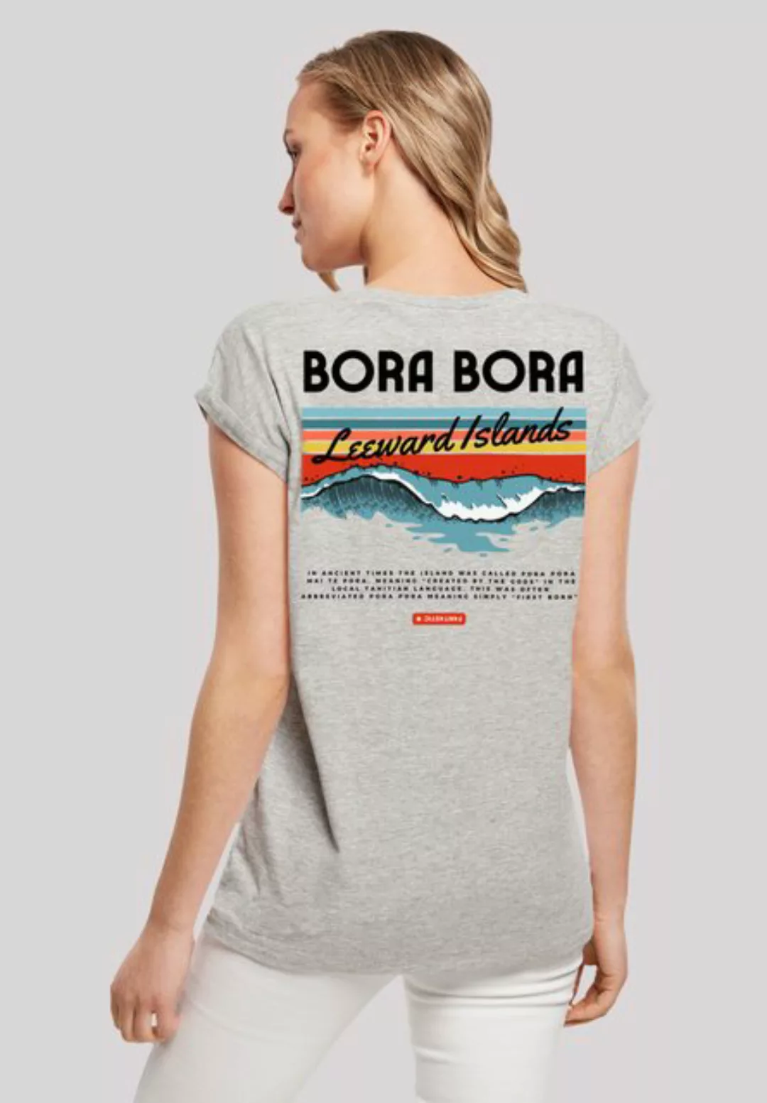 F4NT4STIC T-Shirt "Bora Bora Leewards Island", Print günstig online kaufen