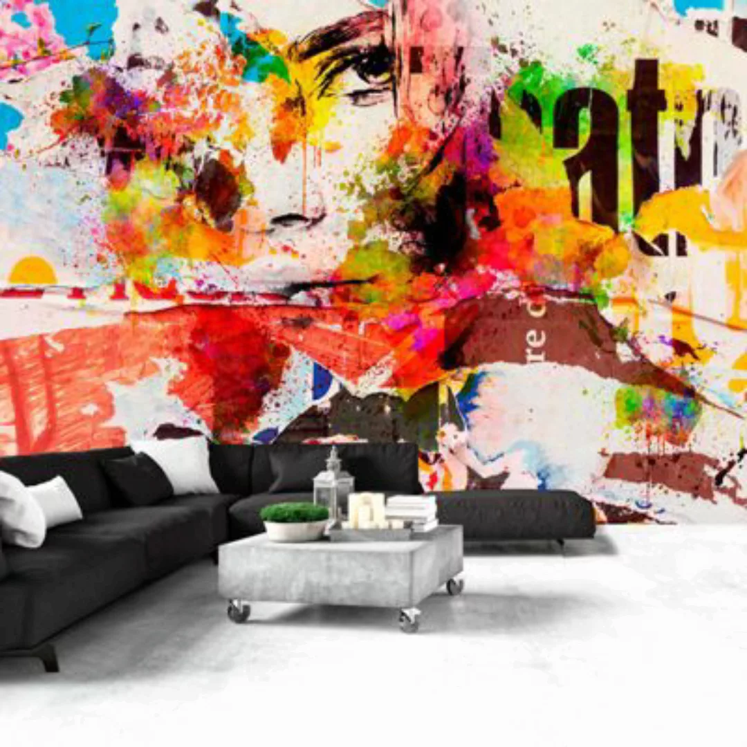 artgeist Fototapete City Collage mehrfarbig Gr. 100 x 70 günstig online kaufen