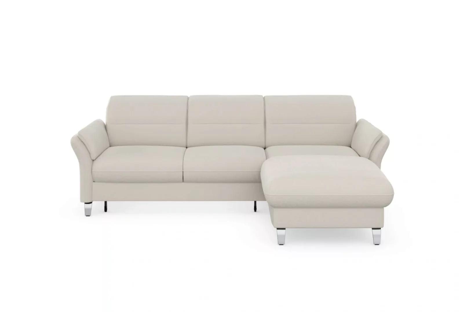 sit&more Ecksofa "Grenoble L-Form", Federkern, wahlweise mit Bettfunktion, günstig online kaufen