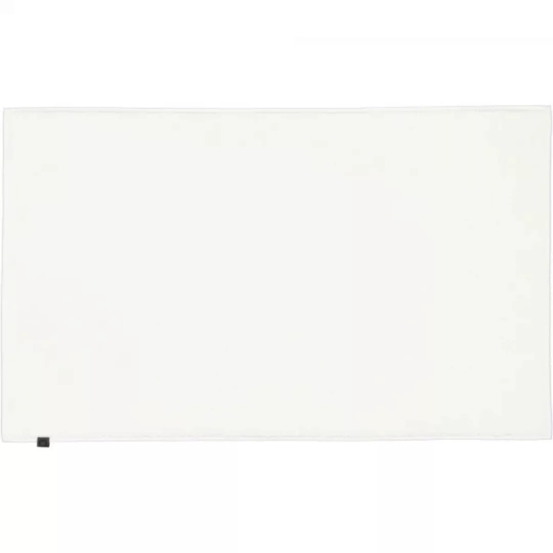 Cawö Home - Badteppich Loop 1007 - Farbe: weiß - 600 - 60x100 cm günstig online kaufen