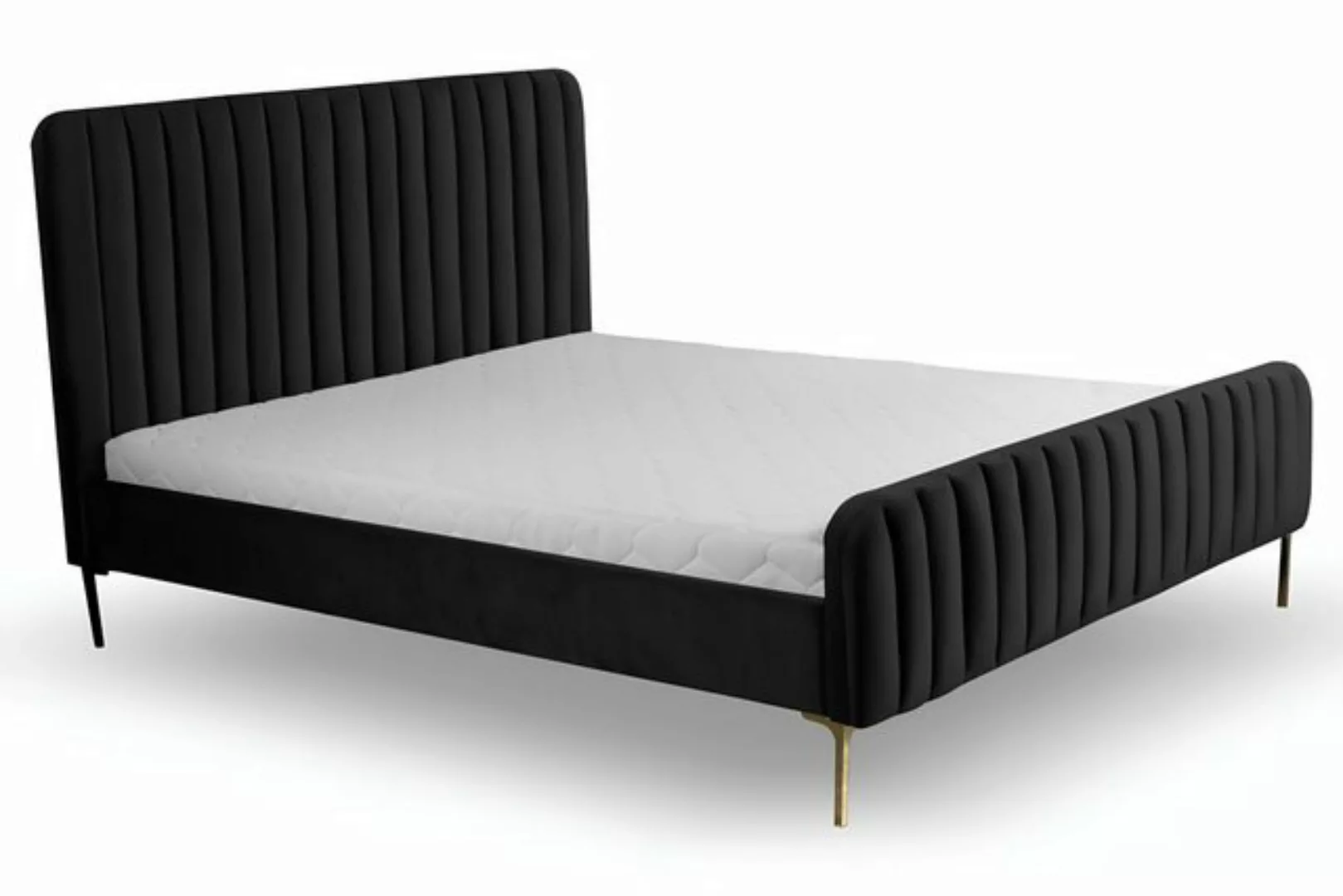 Xlmoebel Bett Neues luxuriöses Doppelbett mit gepolstertem Design für Hotel günstig online kaufen