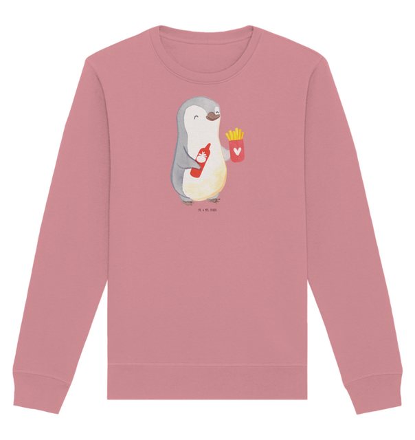 Mr. & Mrs. Panda Longpullover Größe XXL Pinguin Pommes - Canyon Pink - Gesc günstig online kaufen