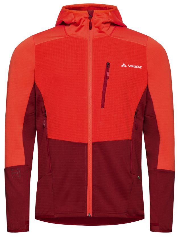 Vaude Men's Monviso Hooded Grid Fleece Jacket - Fleecejacke günstig online kaufen
