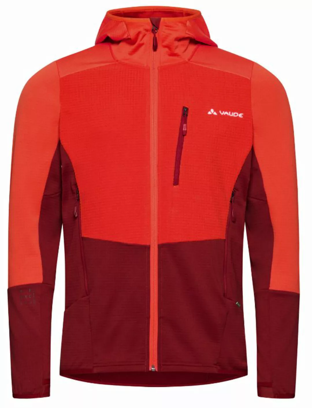 Vaude Men's Monviso Hooded Grid Fleece Jacket - Fleecejacke günstig online kaufen