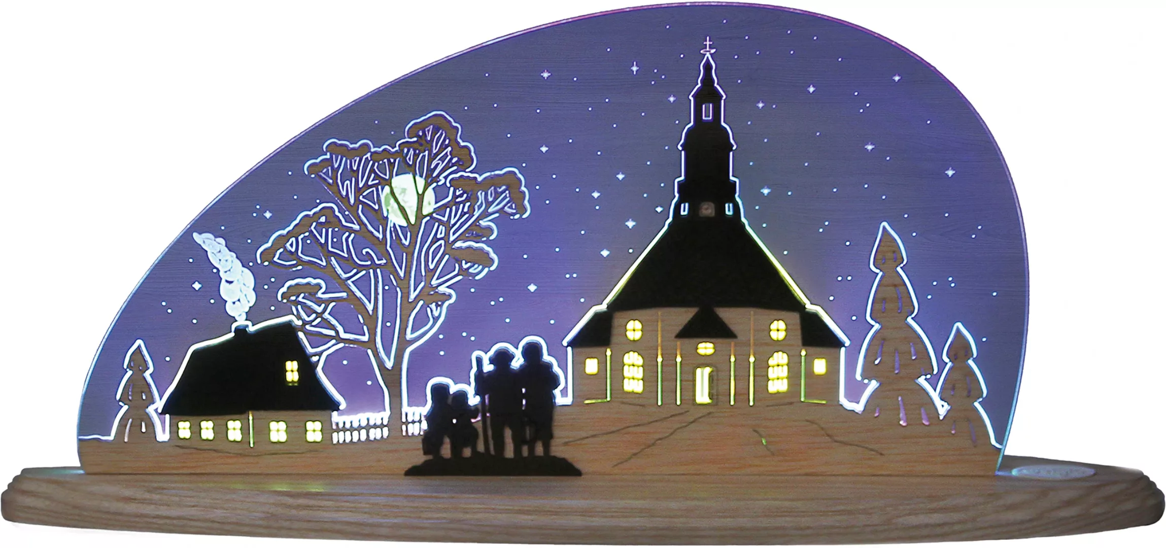 Weigla Lichterbogen "Seiffener Kirche, Weihnachtsdeko" günstig online kaufen