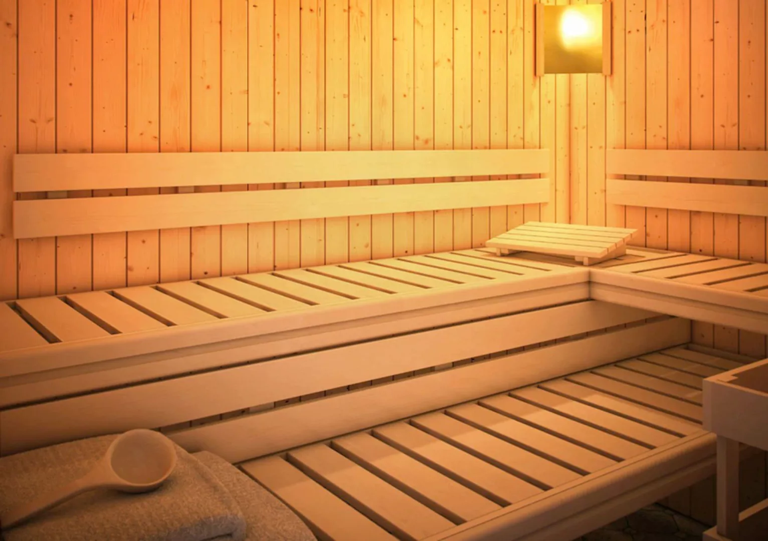 Karibu Sauna-Rückenlehne "Premium Set 2", (2 St.) günstig online kaufen