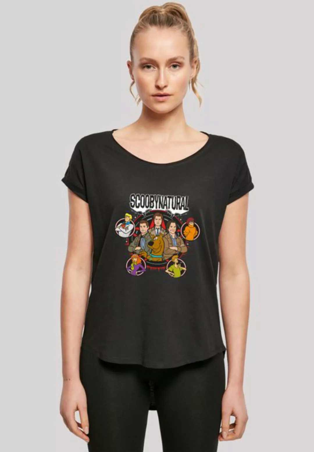 F4NT4STIC T-Shirt Long Cut T-Shirt 'Scooby Doo Boys Characters Star' Damen, günstig online kaufen
