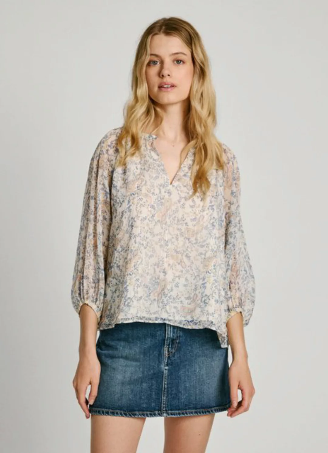 Pepe Jeans Druckbluse MARTINA mit Paisleymuster günstig online kaufen