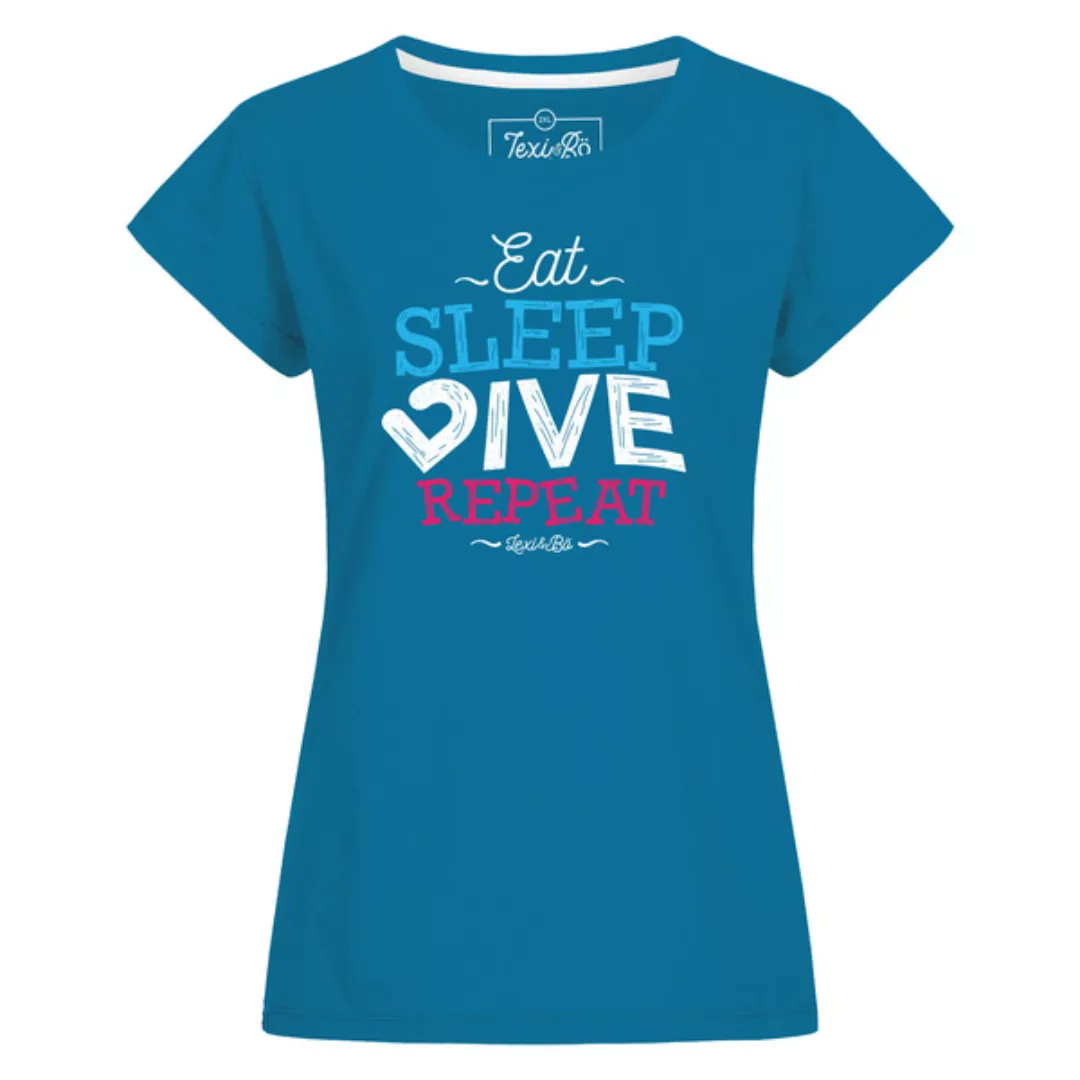 Eat. Sleep. Dive. Repeat. Damen T-shirt günstig online kaufen