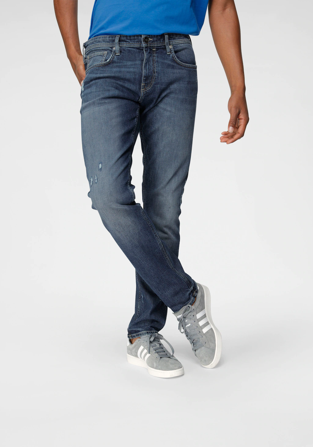 Esprit Slim-fit-Jeans, mit Destroyed-Effekten günstig online kaufen