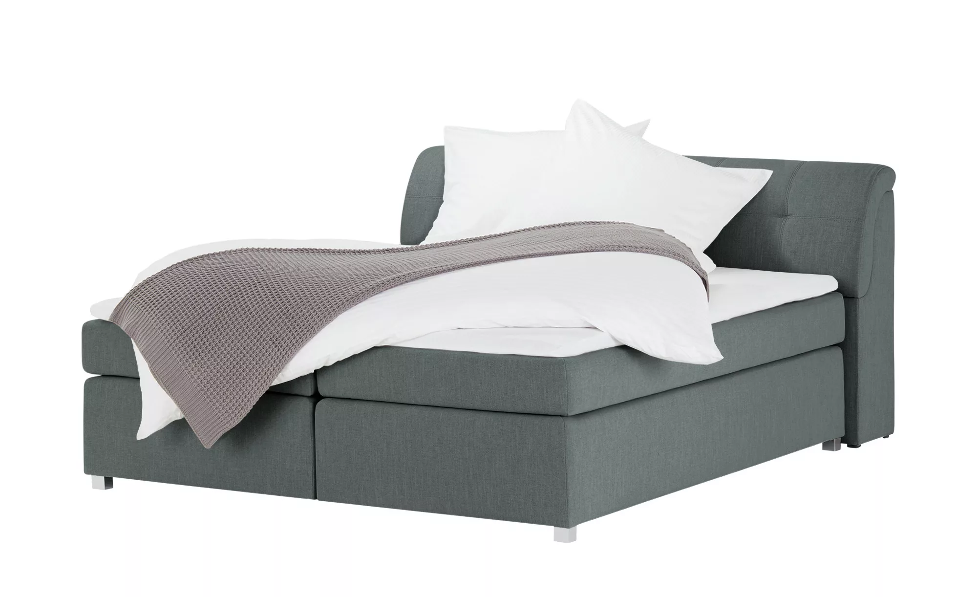 Switch Refresh Boxspringbett  Lumo - grau - 170 cm - 100 cm - Betten > Boxs günstig online kaufen